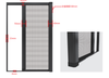 Premium Mosquito Roller Screen for Windows - Improve Airflow Effective mosquito prevention