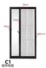 Stylish Concealed Folding Screens Window for Contemporary Windows Worldwide Can Keep Mosquitoes And Insects Out.