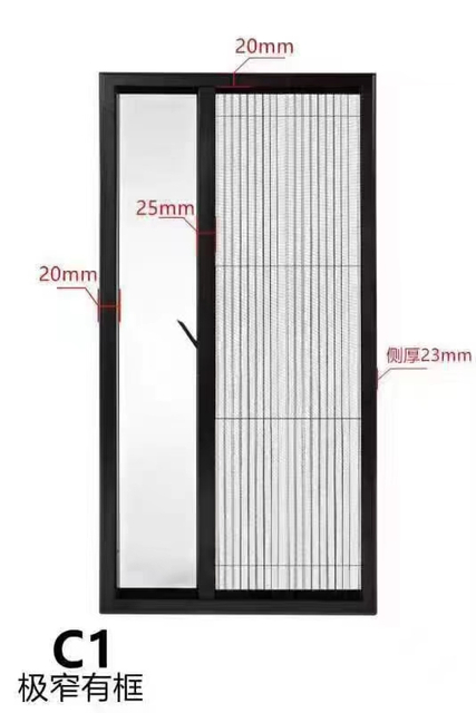Stylish Concealed Folding Screens Window for Contemporary Windows Worldwide Can Keep Mosquitoes And Insects Out.