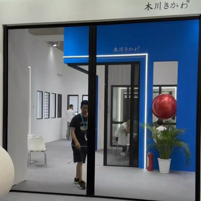 Fluffy and Corrosion-Resistant Woven Mesh Mosquito Screen Door Can Be Installed on Metal Doors