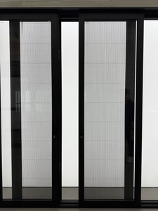  Slim Frameless Trackless Folding Window Screen for Modern Homes