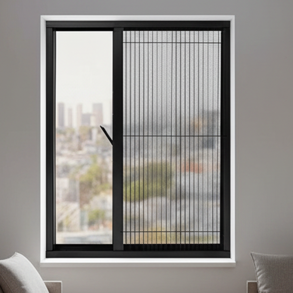 Stylish Metal Mosquito Screen Window with Premium Aesthetics for Home Decor