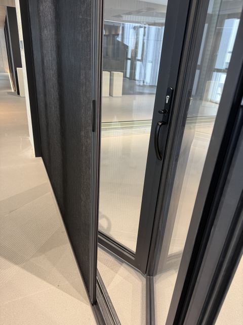 Corrosion-Resistant Aluminum Screen Door Designed for UV Protection Suitable for Villas, Mansions And High-End Residences