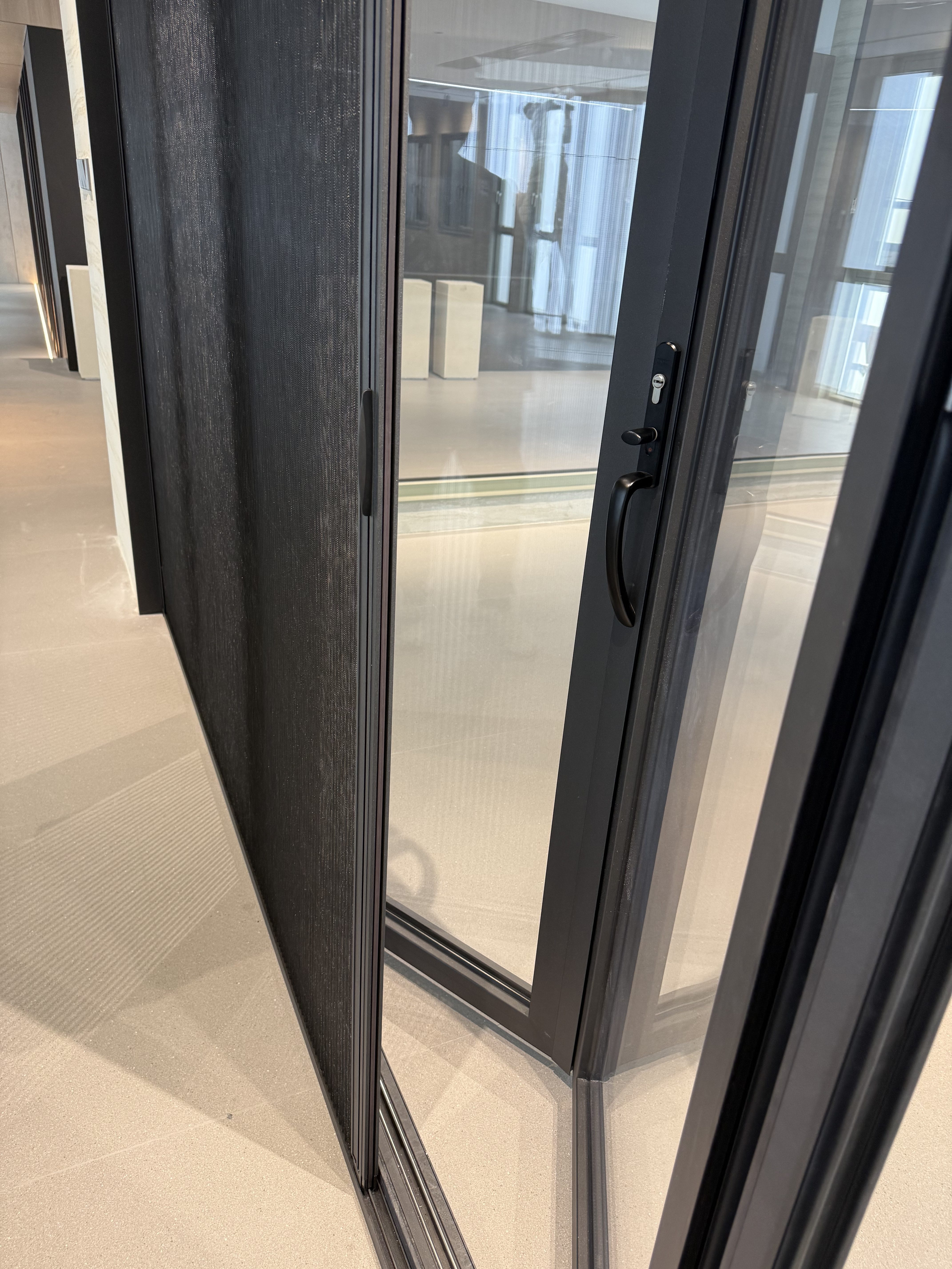 Corrosion-Resistant Aluminum Screen Door Designed for UV Protection Suitable for Villas, Mansions And High-End Residences