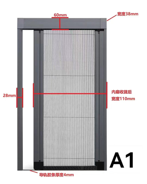Detachable Magnetic Mosquito Screen Window - Easy To Wash And Install