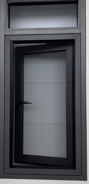 Modern Shape Folding Window Screen 45 Degrees Group Frame