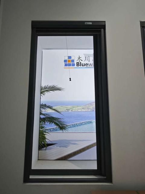 High Permeability Damping High Quality Scroll Screen Window