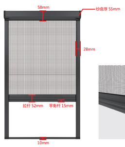 Premium Heavy-Duty Retractable Screen Door for Windows and Sliding Doors