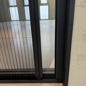 Premium Folding Window Screen with Lower Rail for Easy Use